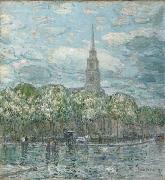 Childe Hassam St. Marks in the Bowery oil painting picture wholesale